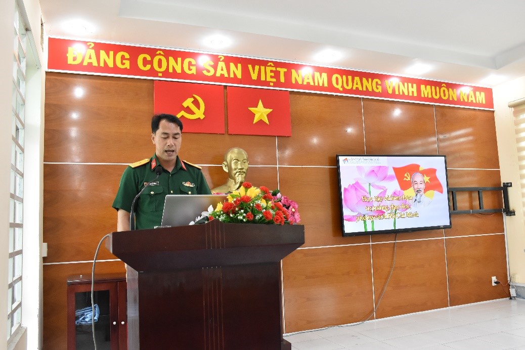 Hội nghị hướng dẫn thực hiện việc học tập và làm theo tư tưởng, đạo đức, phong cách Hồ Chí Minh theo chủ đề năm 2022.