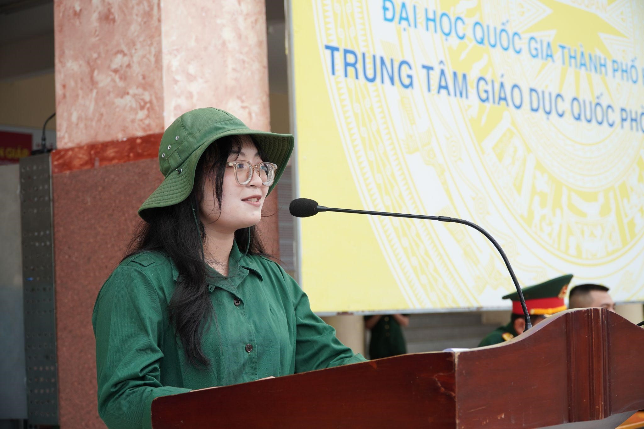 LỄ KHAI GIẢNG KHÓA 452 GIÁO DỤC QUỐC PHÒNG AN NINH TẠI TRUNG TÂM GDQPAN, ĐHQG-HCM GẦN 5.000 SINH VIÊN NHẬP HỌC KHÓA 452 TẠI TRUNG TÂM GDQPAN, ĐHQG-HCM