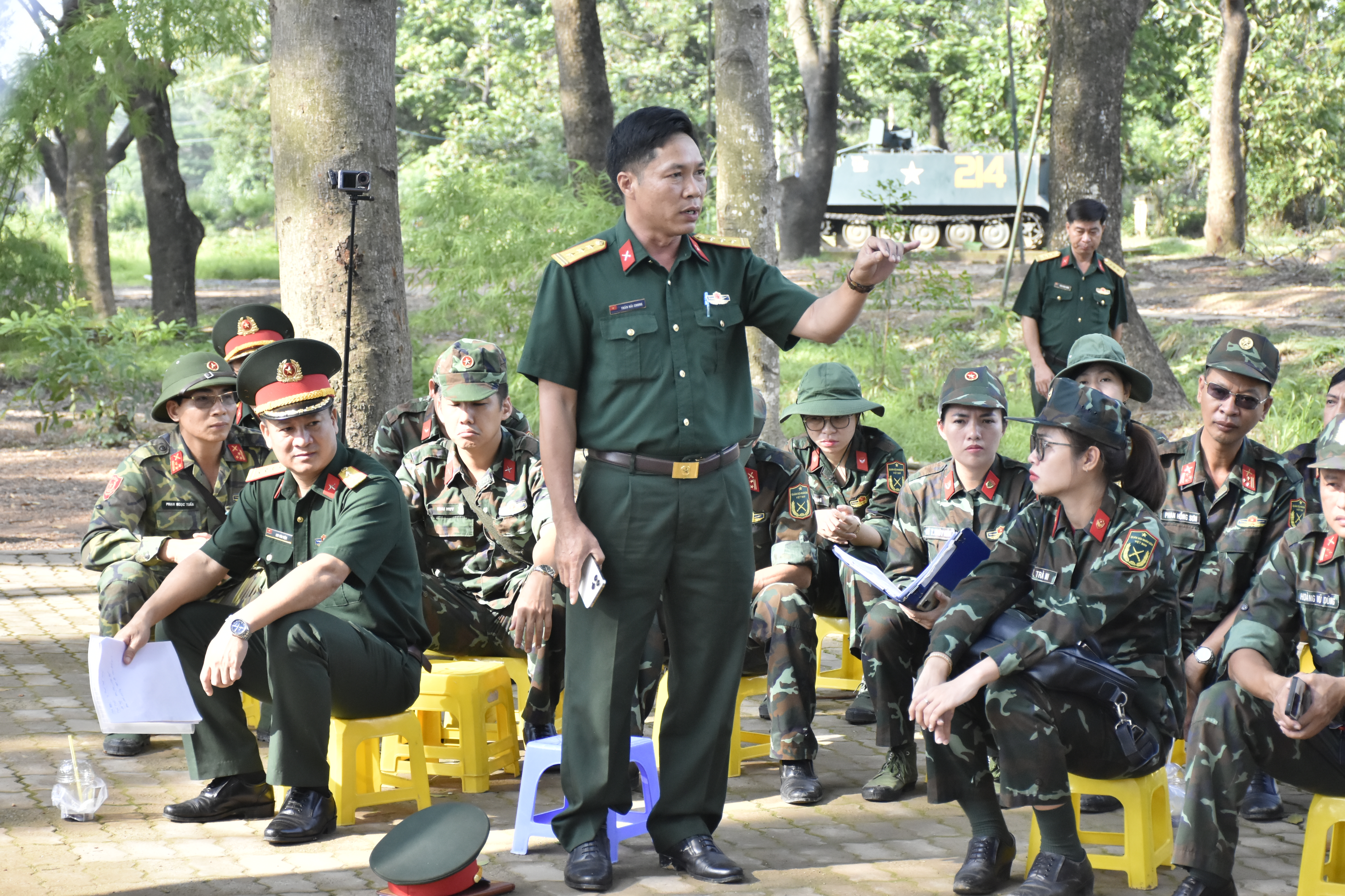 TRUNG TÂM GIÁO DỤC QUỐC PHÒNG VÀ AN NINH TỔ CHỨC TẬP HUẤN GIẢNG VIÊN NĂM 2025